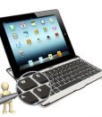 iPad 2/3 Toetsenboard Case met Bluetooth verbinding