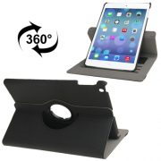 Handige Draaibare Hoes voor de Apple iPad Air met Pinpas vakken - Zwart
