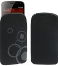 Lederen Pouch met Pull Tab voor Samsung Galaxy S3/i9300, Galaxy Nexus/i9250 / Nexus Prime/i515 Zwart