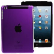 Pure Color Crystal Hardcase voor iPad Mini Paars