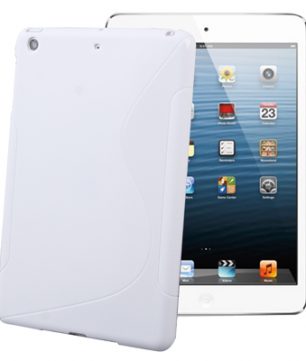 S-Line Back Cover Hoes voor iPad Mini Wit