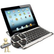 iPad 2/3 Toetsenboard Case met Bluetooth verbinding