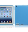iPad 2/3/4 TPU beschermhoes Smart Cover Blauw