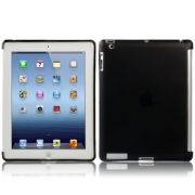 iPad 2/3/4 TPU beschermhoes Smart Cover Zwart