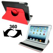 iPad Mini Ultra Dunne Leder Case met houder Rood