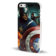 iPhone 5 kunststof Back Cover Captain America