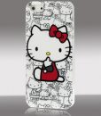 iPhone 5 kunststof Back Cover Hello Kitty