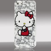 iPhone 5 kunststof Back Cover Hello Kitty
