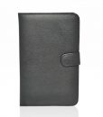 Book Cover voor uw 6 tot 7 Inch Tablet, Compacte Bescherm Hoes, Zwart