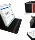 Hoes met verplaatsbare klittenbandhoekjes voor Pocketbook Surfpad
